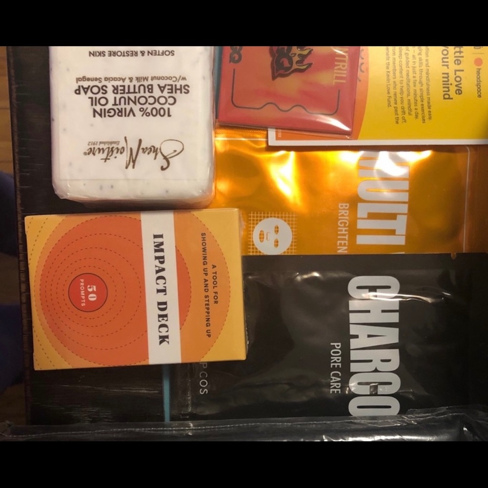 GQ box items!!! All new.
